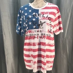 True Religion American flag T-shirt size M